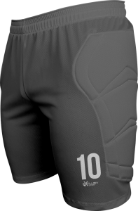 Spodenki bramkarskie wazon szare