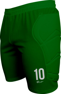 Spodenki bramkarskie wazon zielone