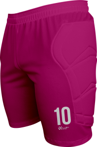 Spodenki bramkarskie wazon ciemny róż