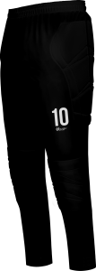 Spodnie bramkarskie czarne