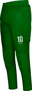 Spodnie bramkarskie zielone