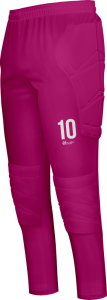 Spodnie bramkarskie ciemny róż
