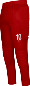 Spodnie bramkarskie czerwone