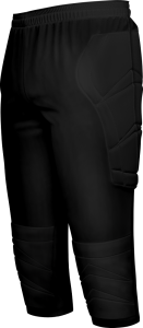 Spodnie bramkarskie 3/4 czarne