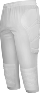 Spodnie bramkarskie 3/4 białe