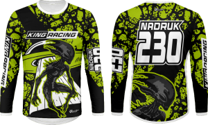 Bluza motocross CROSS_157 enduro cross motocross ufo obcy alien king