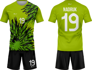 Komplet piłkarski P_493 komplet sportowy kolory twój nadruk dla ciebie lub twojej drużyny 