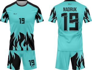 Komplet piłkarski P_495 komplet sportowy kolory twój nadruk dla ciebie lub twojej drużyny