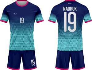 Komplet piłkarski P_500 komplet sportowy kolory twój nadruk dla ciebie lub twojej drużyny