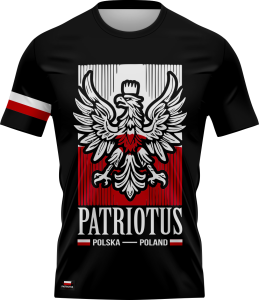 Koszulka t-shirt patriotyczna patriotus orzeł polska dla patrioty PAT_137