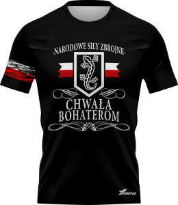 Koszulka T-shirt Patriotyczna Chwała Bohaterom patriotus PAT_35