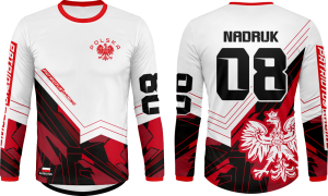 Bluza motocross patriotyczna enduro quad cross orzeł polska cross_162 patriotus