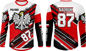 Bluza motocross patriotyczna enduro quad cross orzeł polska patriotus cross_168