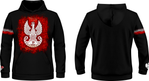 Bluza patriotyczna z kapturem i kieszenią patriotus PAT_1 