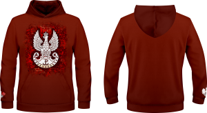 Bluza patriotyczna z kapturem i kieszenią  patriotus PAT_2