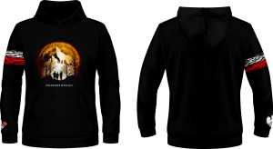 Bluza patriotyczna z kapturem i kieszenią PAT_8 Żołnierze Wyklęci  patriotus