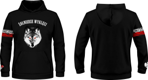 Bluza patriotyczna z kapturem i kieszenią PAT_9 Żołnierze Wyklęci  patriotus