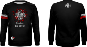 Bluza patriotyczna basic bez kaptura  PAT_13 Narodowe Siły Zbrojne patriotus