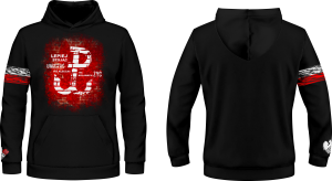 Bluza patriotyczna z kapturem i kieszenią PAT_16 Polska Walcząca patriotus