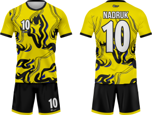 Komplet piłkarski P_551 strój sportowy, piłka nożna