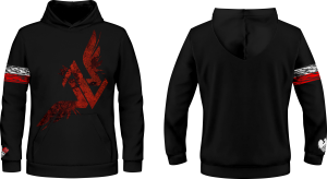 Bluza patriotyczna z kapturem i kieszenią patriotus PAT_26 