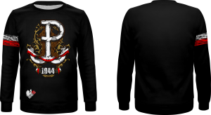 Bluza patriotyczna basic bez kaptura  PAT_32  63 dni chwały Polska Walcząca patriotus