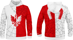 Bluza patriotyczna z kapturem i kieszenią orzeł patriotus PAT_37 