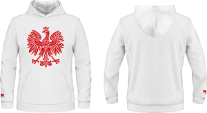 Bluza patriotyczna z kapturem i kieszenią patriotus PAT_127 Orzeł 