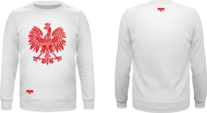 Bluza patriotyczna basic bez kaptura patriotus  Orzeł PAT_127