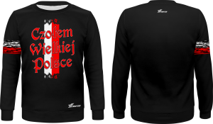 Bluza patriotyczna basic bez kaptura patriotus PAT_38 Czołem Wielkiej Polsce  