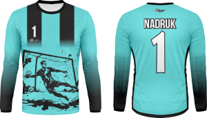 Bluza bramkarska piłkarska dla bramkarza twój nadruk piłka nożna sport BR_107