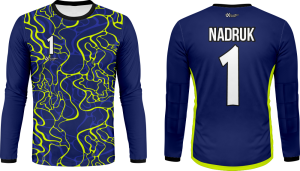 Bluza bramkarska piłkarska dla bramkarza twój nadruk piłka nożna sport BR_115