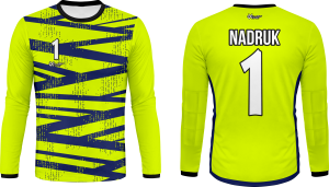 Bluza bramkarska piłkarska dla bramkarza twój nadruk piłka nożna sport BR_116