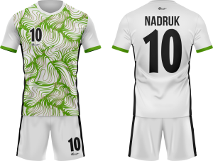 Komplet piłkarski P_579 strój sportowy, piłka nożna 