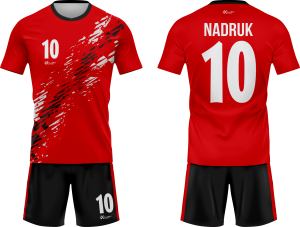 Komplet piłkarski P_585 strój sportowy, piłka nożna