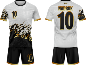 Komplet piłkarski P_588 strój sportowy, piłka nożna 