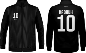 Bluza treningowa DT_8 długi zamek z kieszenią sportowa bluza