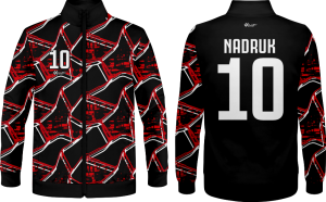 Bluza treningowa DT_9 długi zamek z kieszenią sportowa bluza