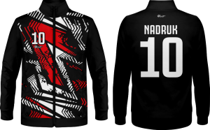 Bluza treningowa DT_11 długi zamek z kieszenią sportowa bluza