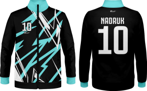 Bluza treningowa DT_13 długi zamek z kieszenią sportowa bluza