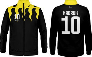 Bluza treningowa DT_17 długi zamek z kieszenią sportowa bluza