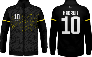 Bluza treningowa DT_19 długi zamek z kieszenią sportowa bluza