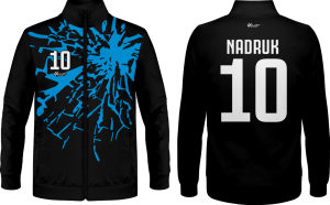 Bluza treningowa DT_20 długi zamek z kieszenią sportowa bluza