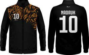 Bluza treningowa DT_23 długi zamek z kieszenią sportowa bluza 