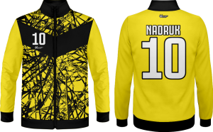 Bluza treningowa DT_25 długi zamek z kieszenią sportowa bluza