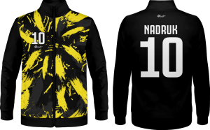 Bluza treningowa DT_28 długi zamek z kieszenią sportowa bluza