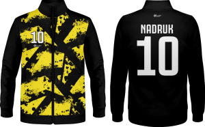 Bluza treningowa DT_31 długi zamek z kieszenią sportowa bluza 