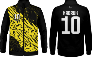 Bluza treningowa DT_32 długi zamek z kieszenią sportowa bluza