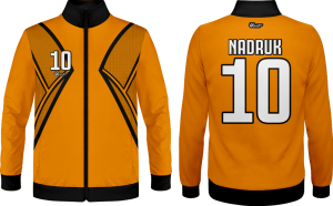 Bluza treningowa DT_34 długi zamek z kieszenią sportowa bluza