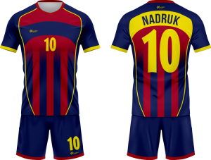 Komplet piłkarski P_592 strój sportowy, piłka nożna 